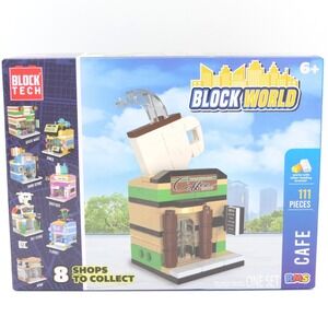 RMS Block Tech Block World Cafe 111 Pcs 316198 Age 6+ Building Toy Set - Sealed